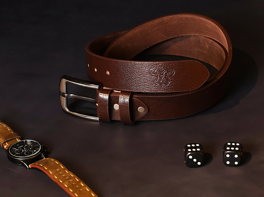 IMG_2908 (1) Casual Leather Belt - Brown - Image 1